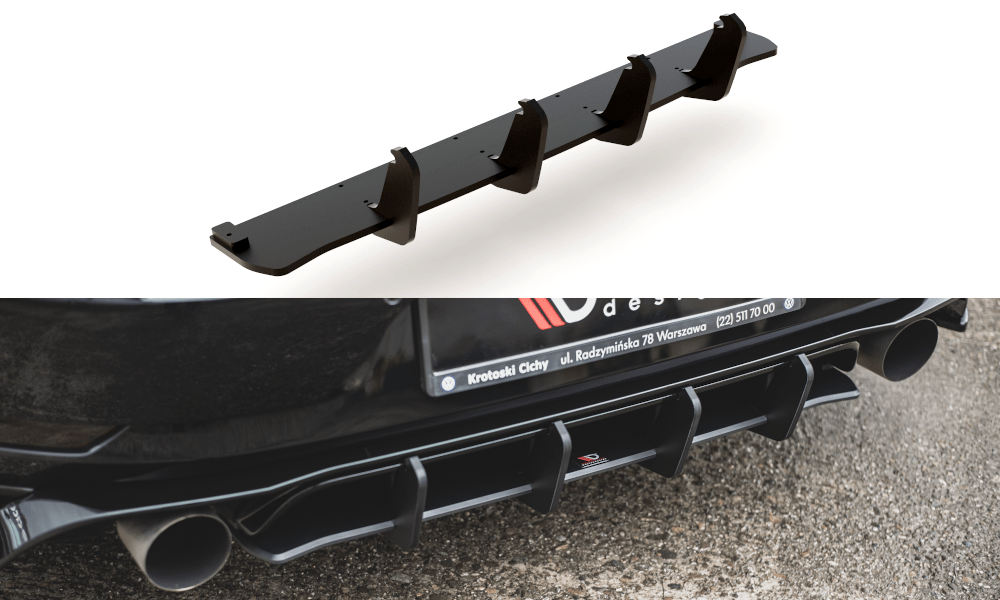 Maxton Design - Robuste Racing Diffusor für VW Golf 7 GTI TCR - Aerowerk.