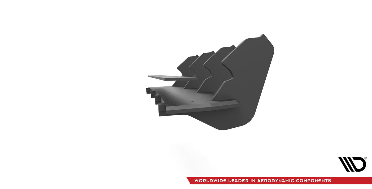 Maxton Design - Robuste Racing Diffusor für VW Golf R Mk7 Facelift - Aerowerk.