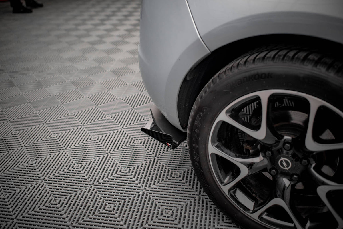 Maxton Design - Robuste Racing Diffusor Heck Ansatz + Flaps für Opel Astra GTC OPC - Line J - Aerowerk.