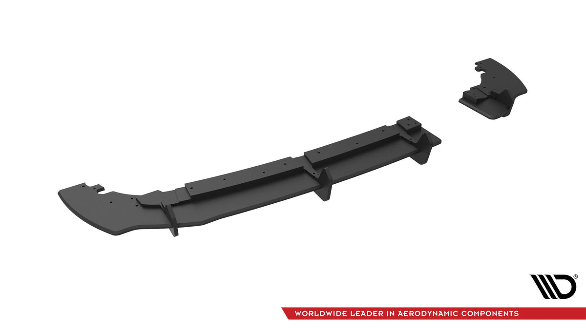 Maxton Design - Robuste Racing Diffusor Heck Ansatz für Ford Fiesta Mk8 ST - Aerowerk.