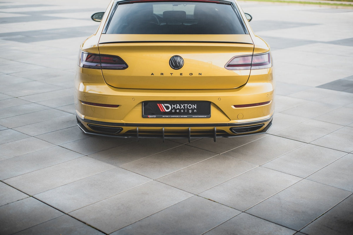 Maxton Design - Robuste Racing Diffusor Heck Ansatz für VW Arteon R - Line - Aerowerk.