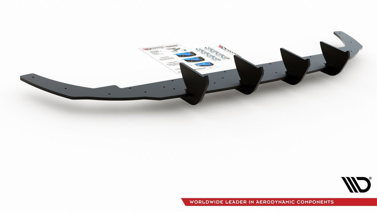 Maxton Design - Robuste Racing Diffusor V1 für VW Golf Mk8 - Aerowerk.