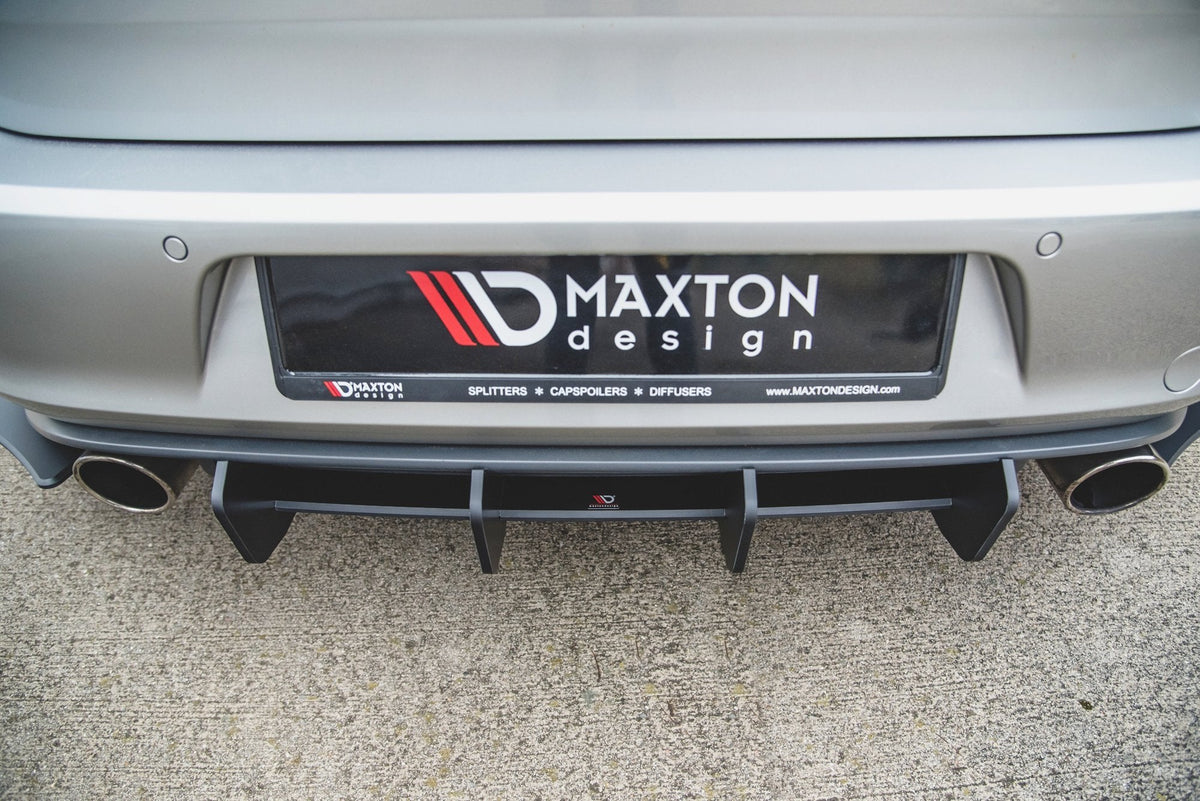 Maxton Design - Robuste Racing Diffusor V2 für VW Golf 7 GTI - Aerowerk.
