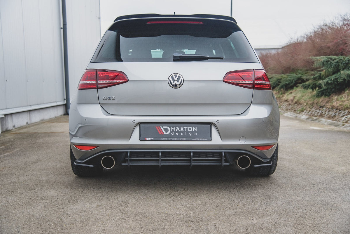 Maxton Design - Robuste Racing Diffusor V2 für VW Golf 7 GTI - Aerowerk.