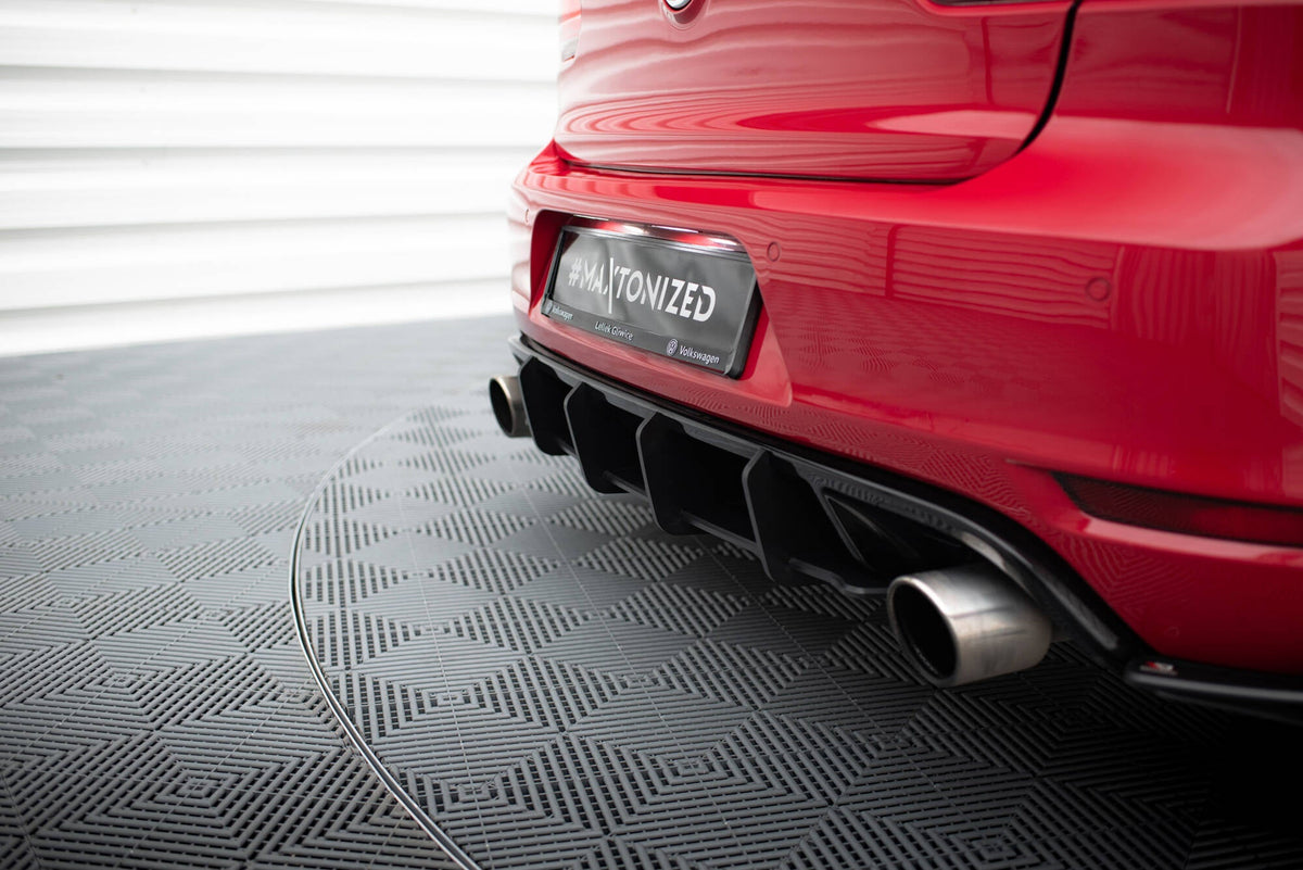 Maxton Design - Robuste Racing Diffusor V2 für VW Golf GTI Mk6 - Aerowerk.