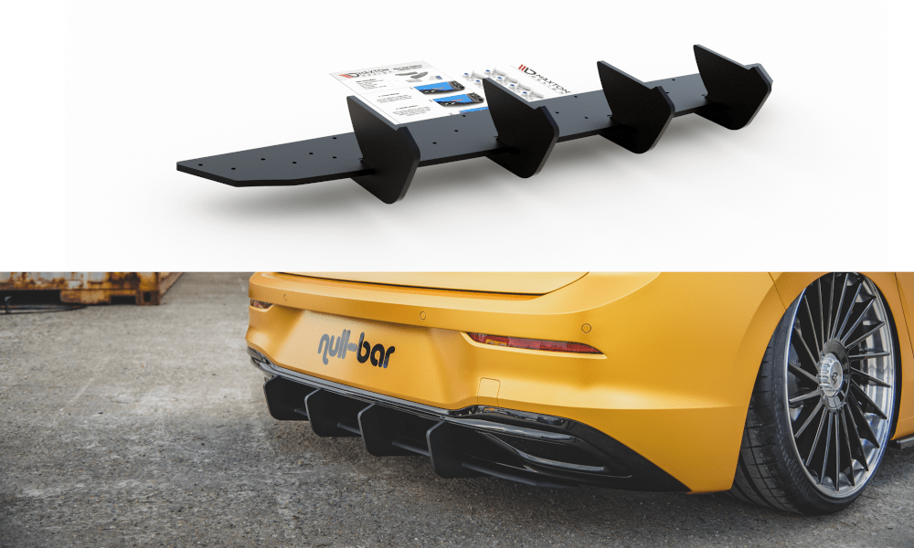 Maxton Design - Robuste Racing Diffusor V2 für VW Golf Mk8 - Aerowerk.