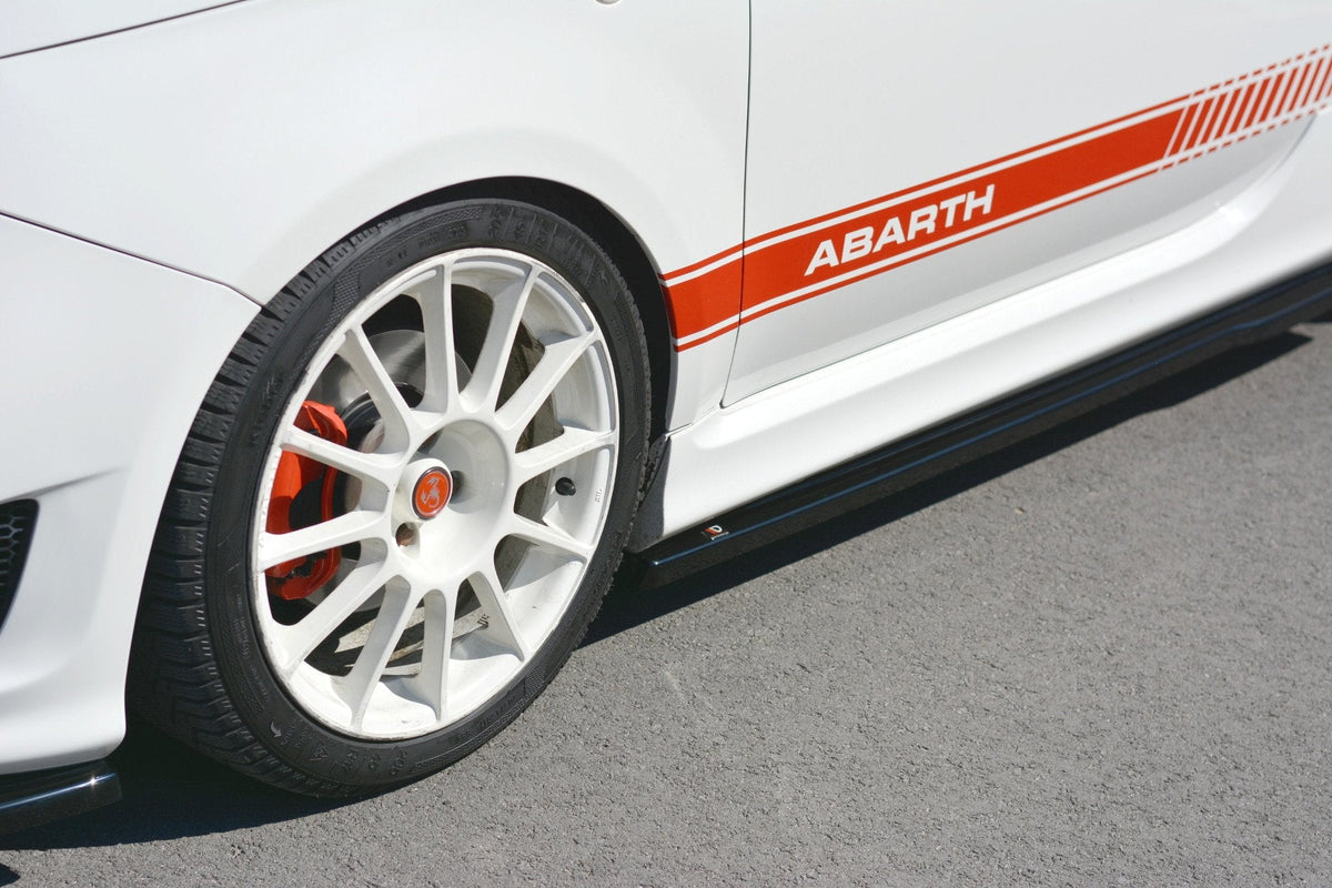 Maxton Design - Seitenschweller Ansatz für Abarth 500 Mk1 - Aerowerk.