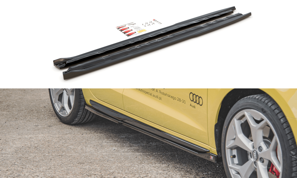 Maxton Design - Seitenschweller Ansatz für Audi A1 S - Line GB - Aerowerk.