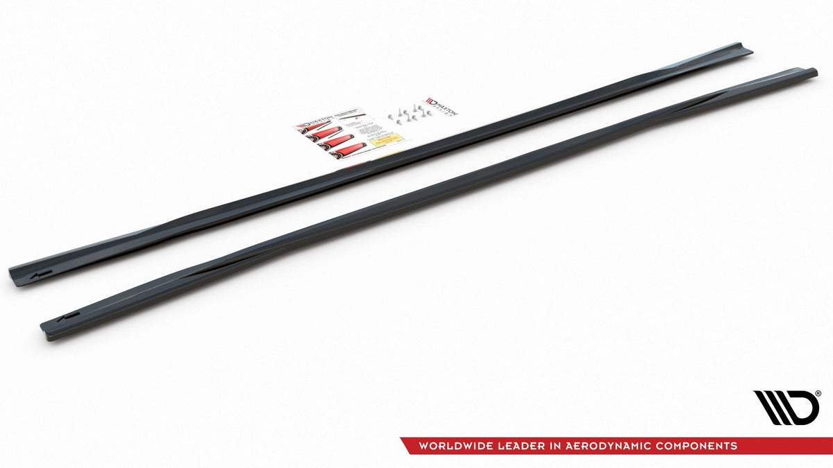 Maxton Design - Seitenschweller Ansatz für Audi A6 S - Line / S6 C8 / C8 Facelift - Aerowerk.