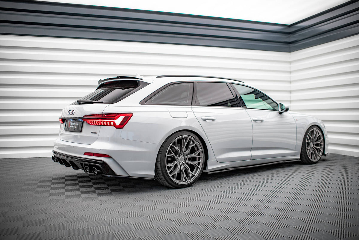 Maxton Design - Seitenschweller Ansatz für Audi A6 S - Line / S6 C8 / C8 Facelift - Aerowerk.