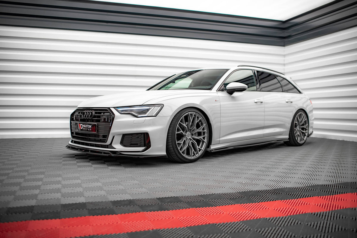Maxton Design - Seitenschweller Ansatz für Audi A6 S - Line / S6 C8 / C8 Facelift - Aerowerk.