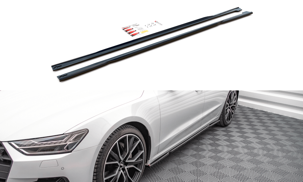 Maxton Design - Seitenschweller Ansatz für Audi A7 C8 - Aerowerk.