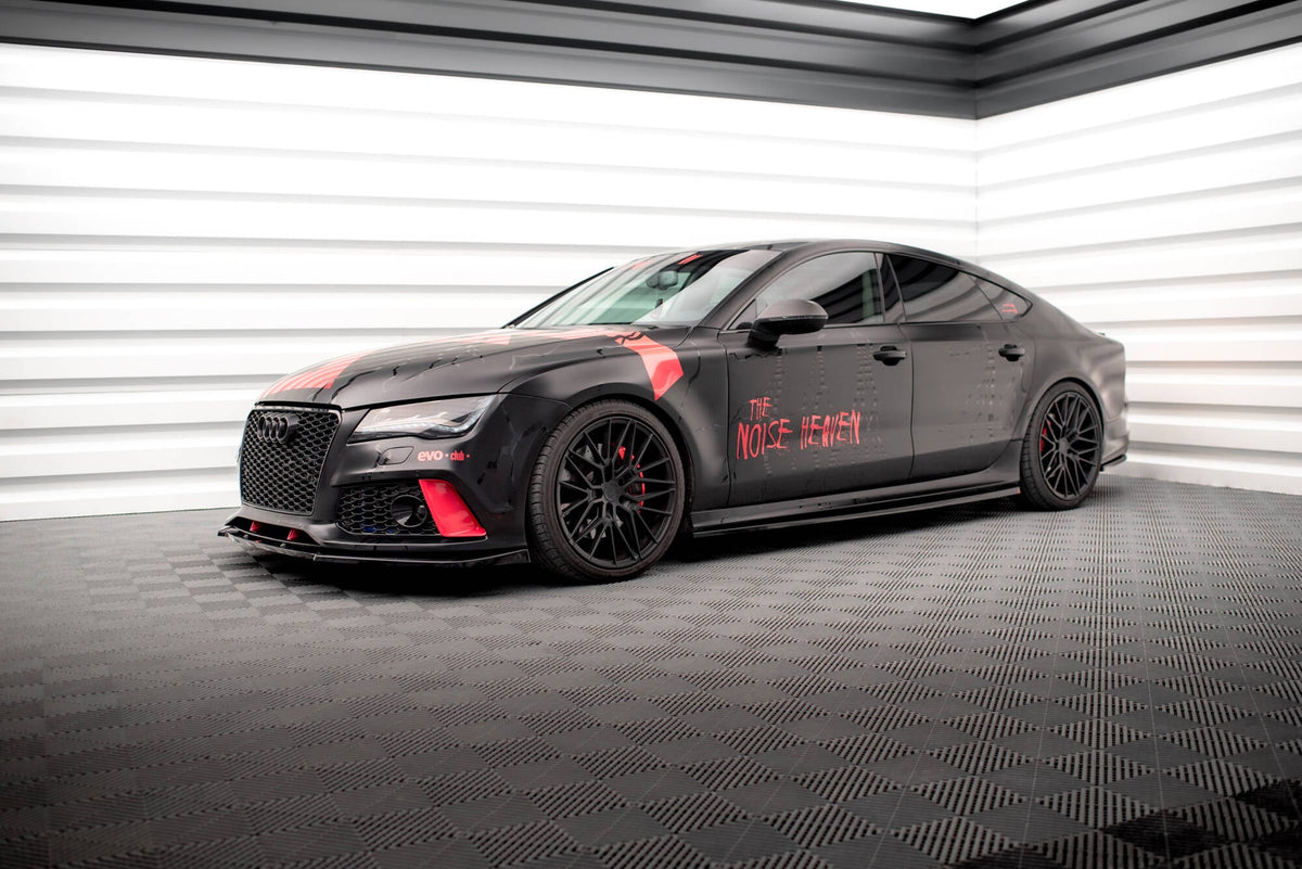 Maxton Design - Seitenschweller Ansatz für Audi A7 RS7 Look C7 - Aerowerk.