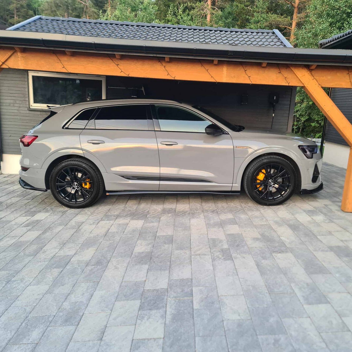 Maxton Design - Seitenschweller Ansatz für Audi e - Tron S - Line - Aerowerk.