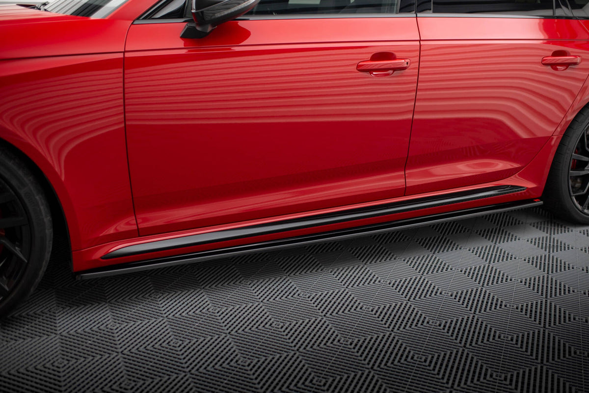 Maxton Design - Seitenschweller Ansatz für Audi RS4 B9 / B9 Facelift - Aerowerk.