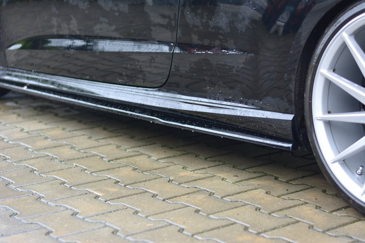 Maxton Design - Seitenschweller Ansatz für Audi S3 / A3 S - Line 8V / 8V FL Hatchback - Aerowerk.