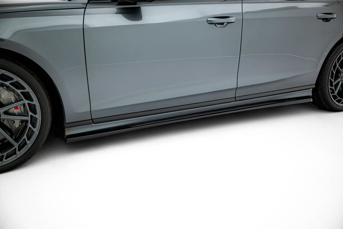 Maxton Design - Seitenschweller Ansatz für Audi S8 / A8 S - Line D5 Facelift - Aerowerk.