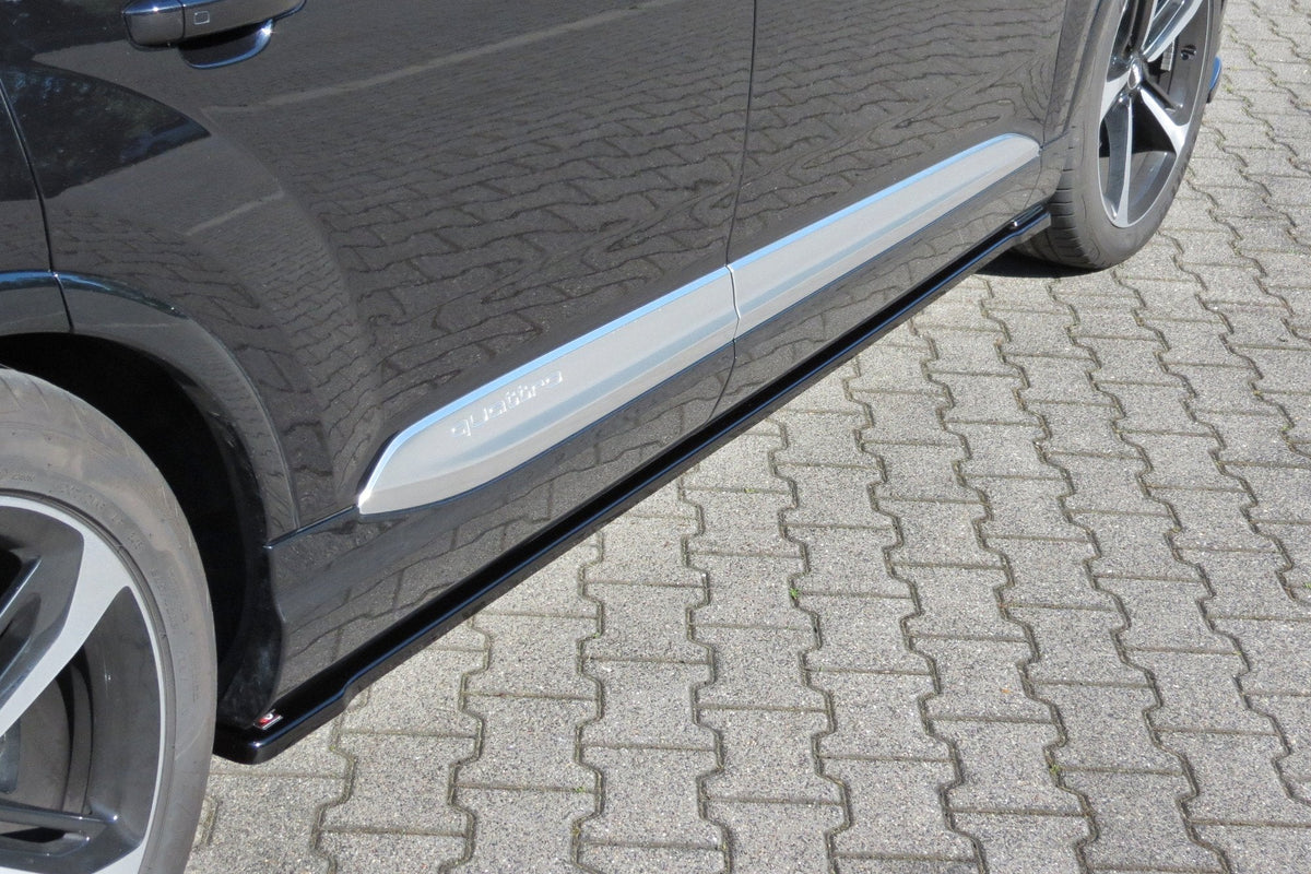 Maxton Design - Seitenschweller Ansatz für Audi SQ7 / Q7 S - Line Mk.2 - Aerowerk.