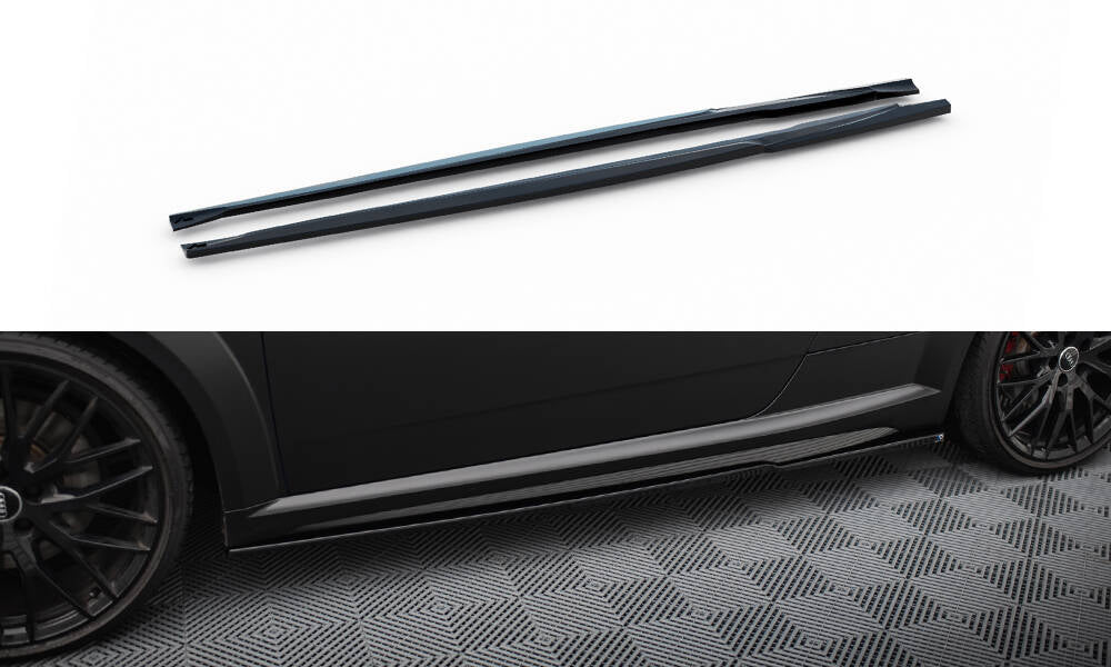 Maxton Design - Seitenschweller Ansatz für Audi TT S / TT S - Line 8S Facelift - Aerowerk.