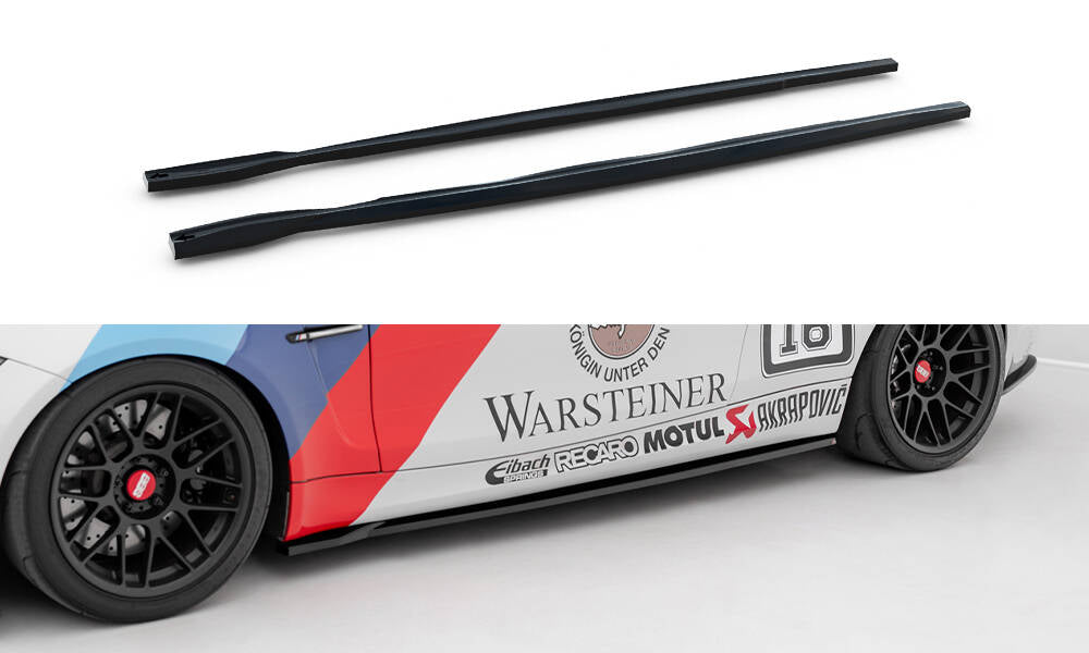 Maxton Design - Seitenschweller Ansatz für BMW 1er M Coupe E82 - Aerowerk.
