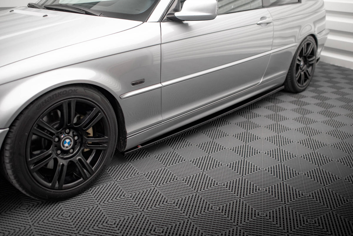Maxton Design - Seitenschweller Ansatz für BMW 3er Coupe E46 - Aerowerk.