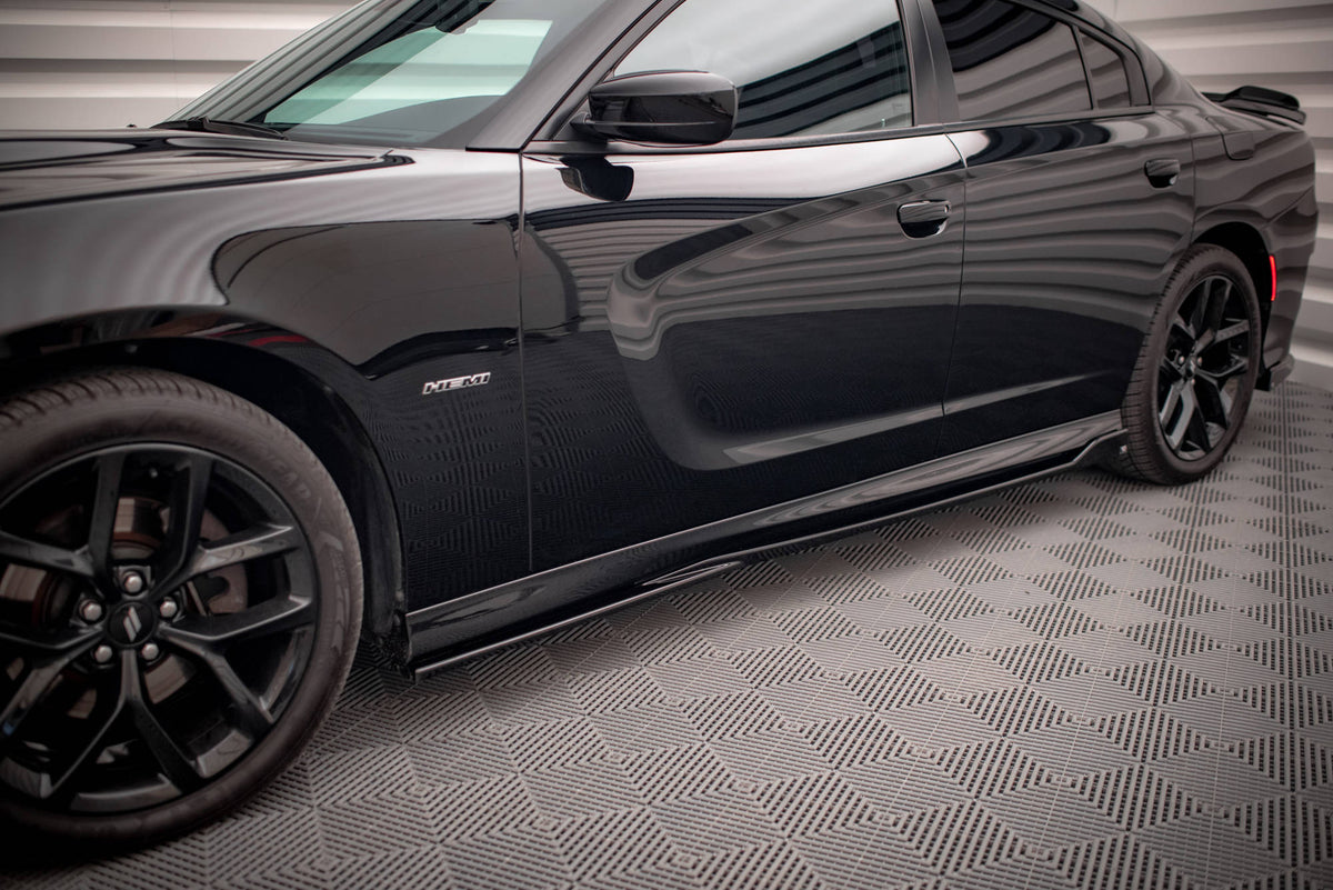 Maxton Design - Seitenschweller Ansatz für Dodge Charger SRT Mk7 Facelift - Aerowerk.