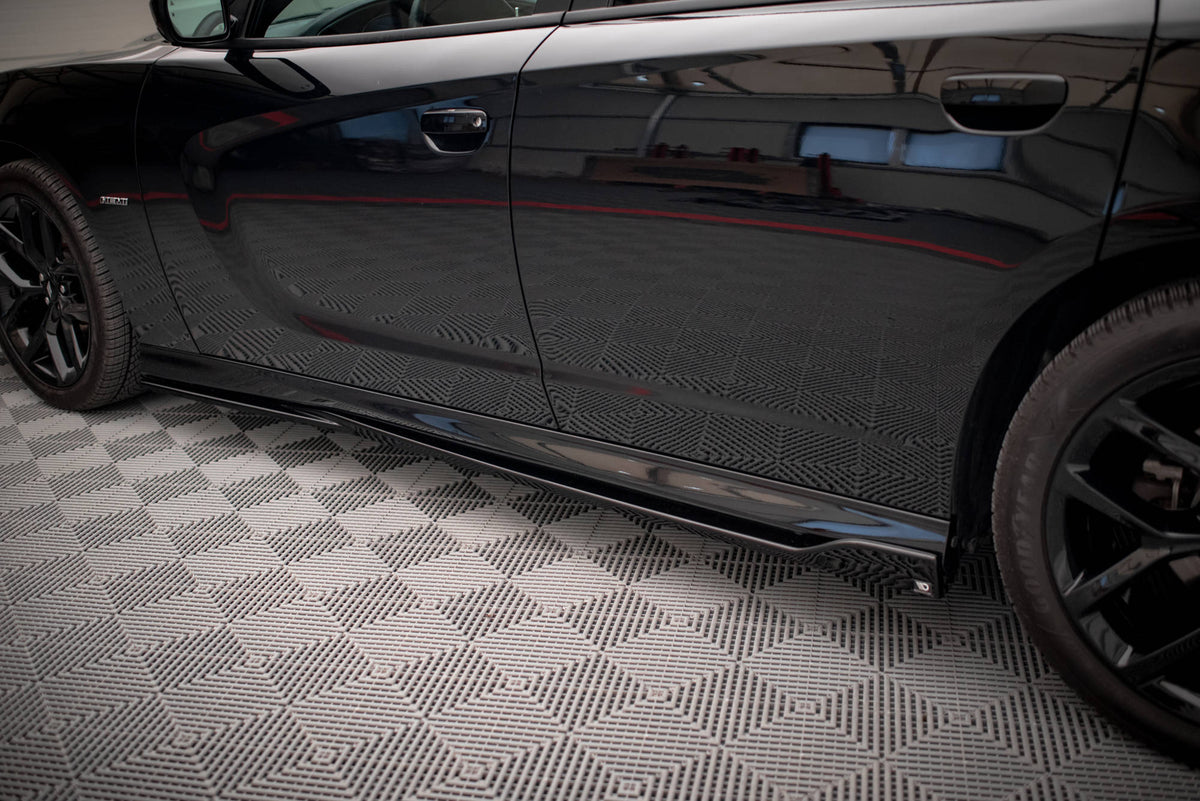 Maxton Design - Seitenschweller Ansatz für Dodge Charger SRT Mk7 Facelift - Aerowerk.