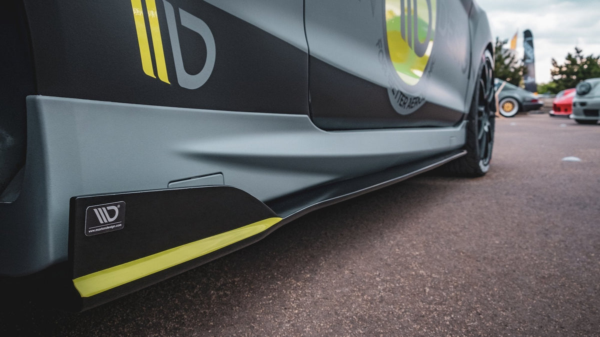Maxton Design - Seitenschweller Ansatz für Ford Fiesta 7 ST Facelift - Aerowerk.