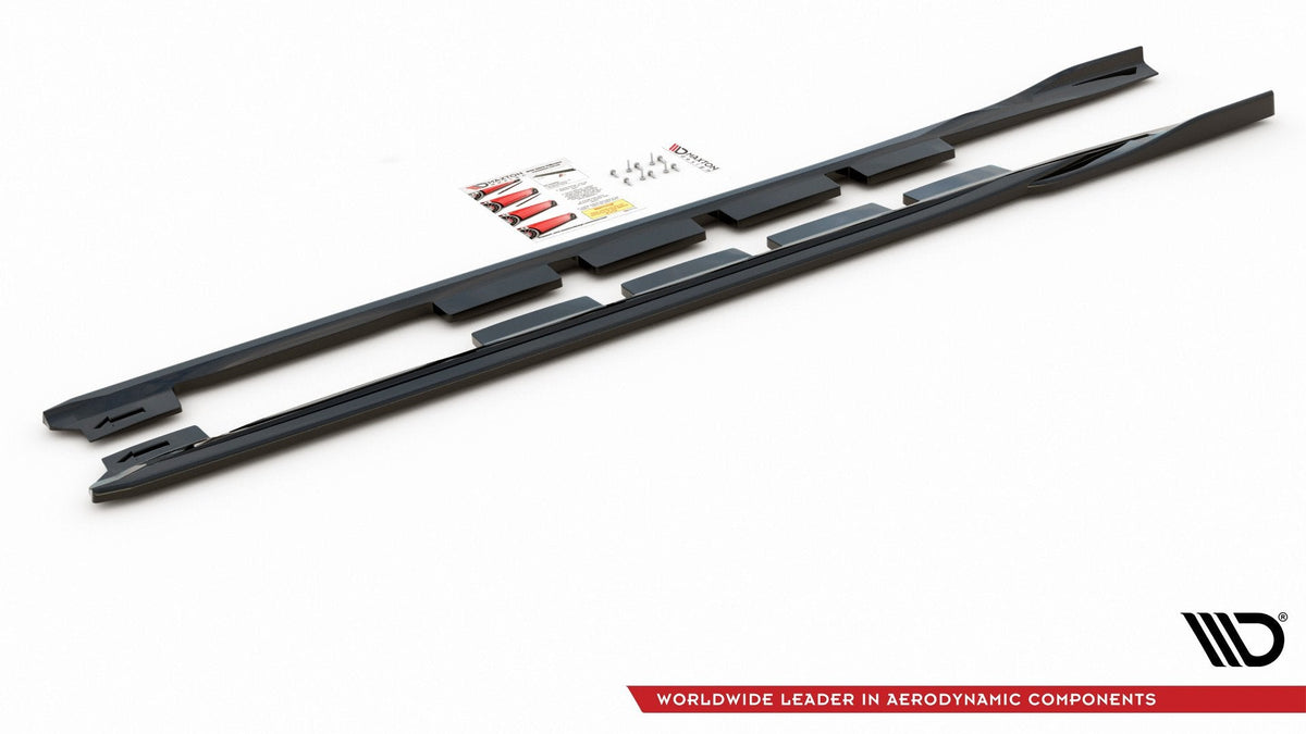 Maxton Design - Seitenschweller Ansatz für Ford Mondeo Mk5 Facelift/Preface - Aerowerk.