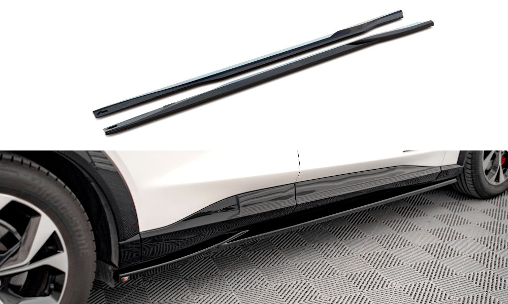 Maxton Design - Seitenschweller Ansatz für Ford Mustang Mach - E Mk1 - Aerowerk.