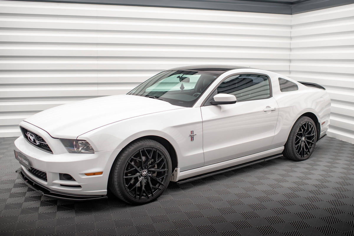 Maxton Design - Seitenschweller Ansatz für Ford Mustang Mk5 Facelift - Aerowerk.