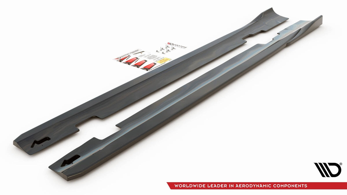 Maxton Design - Seitenschweller Ansatz für Ford S - Max Mk2 Facelift - Aerowerk.