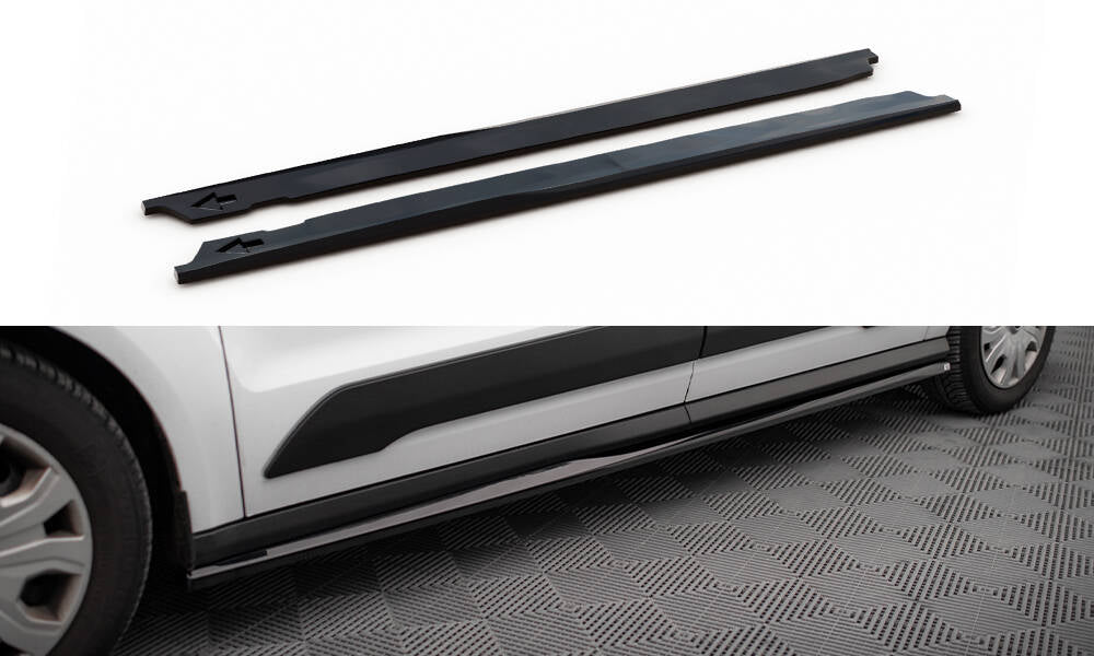 Maxton Design - Seitenschweller Ansatz für Ford Transit Connect L2 Mk2 Facelift - Aerowerk.