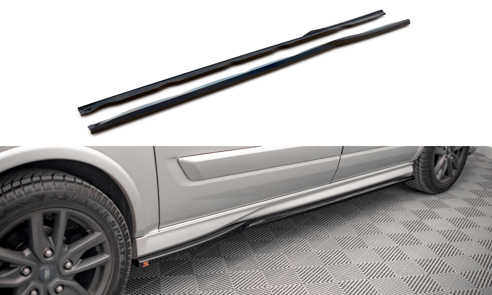 Maxton Design - Seitenschweller Ansatz für Ford Transit Custom ST - Line Mk1 Facelift - Aerowerk.