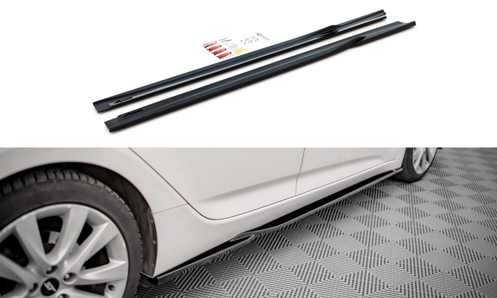 Maxton Design - Seitenschweller Ansatz für Hyundai I40 Mk1 - Aerowerk.