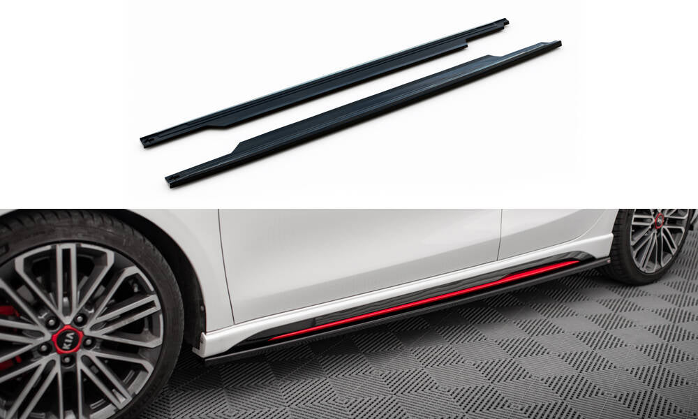 Maxton Design - Seitenschweller Ansatz für Kia Ceed GT Mk3 - Aerowerk.