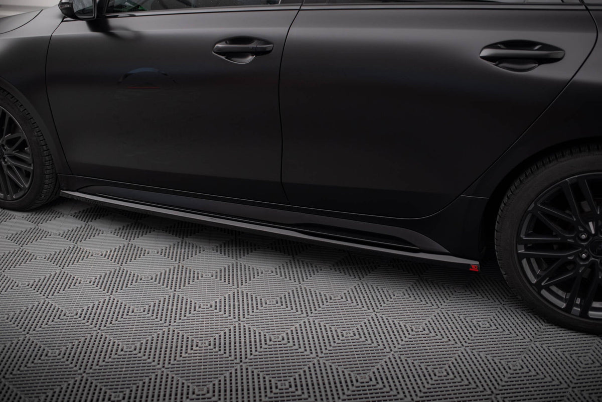Maxton Design - Seitenschweller Ansatz für Kia Proceed GT / GT - Line Mk1 Facelift / Ceed GT Mk3 Facelift - Aerowerk.