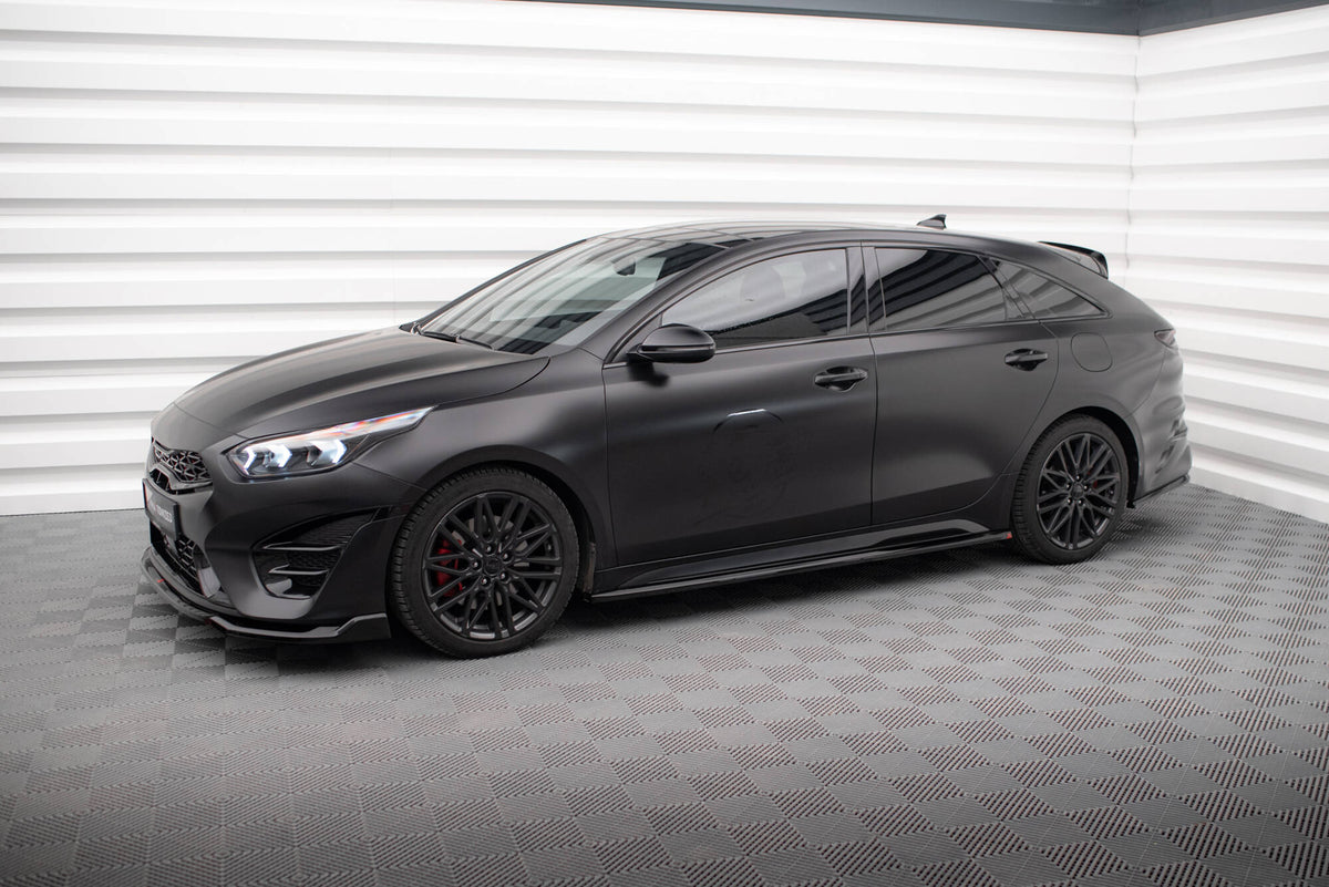 Maxton Design - Seitenschweller Ansatz für Kia Proceed GT / GT - Line Mk1 Facelift / Ceed GT Mk3 Facelift - Aerowerk.