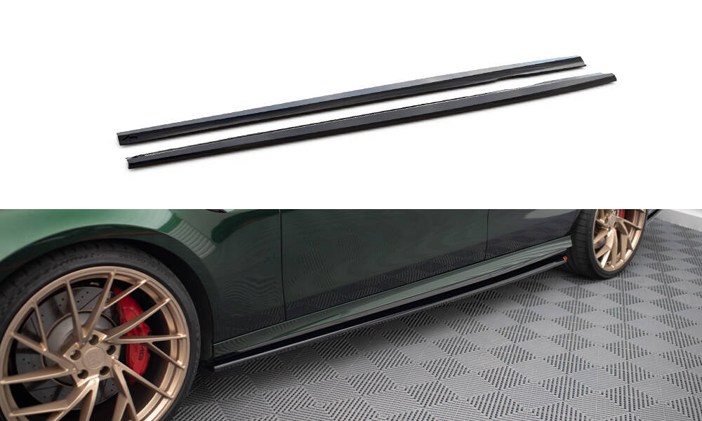 Maxton Design - Seitenschweller Ansatz für Mercedes - AMG E63 W213 Facelift - Aerowerk.