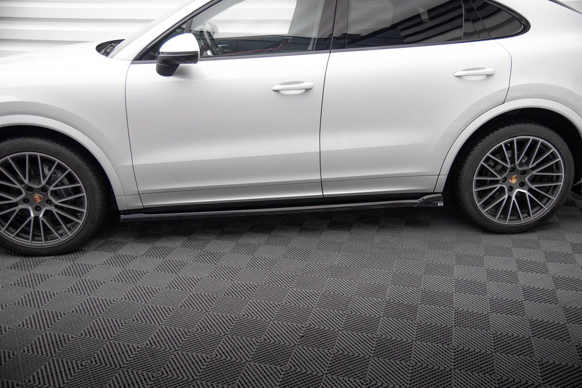 Maxton Design - Seitenschweller Ansatz für Porsche Cayenne Coupe / SUV Mk3 - Aerowerk.