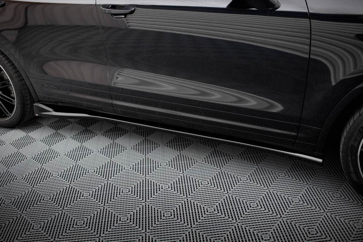 Maxton Design - Seitenschweller Ansatz für Porsche Cayenne Mk2 Facelift - Aerowerk.