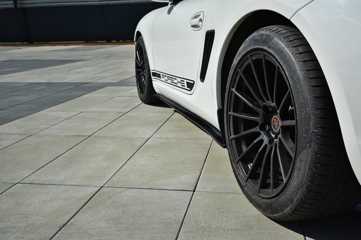 Maxton Design - Seitenschweller Ansatz für PORSCHE CAYMAN S 987C - Aerowerk.