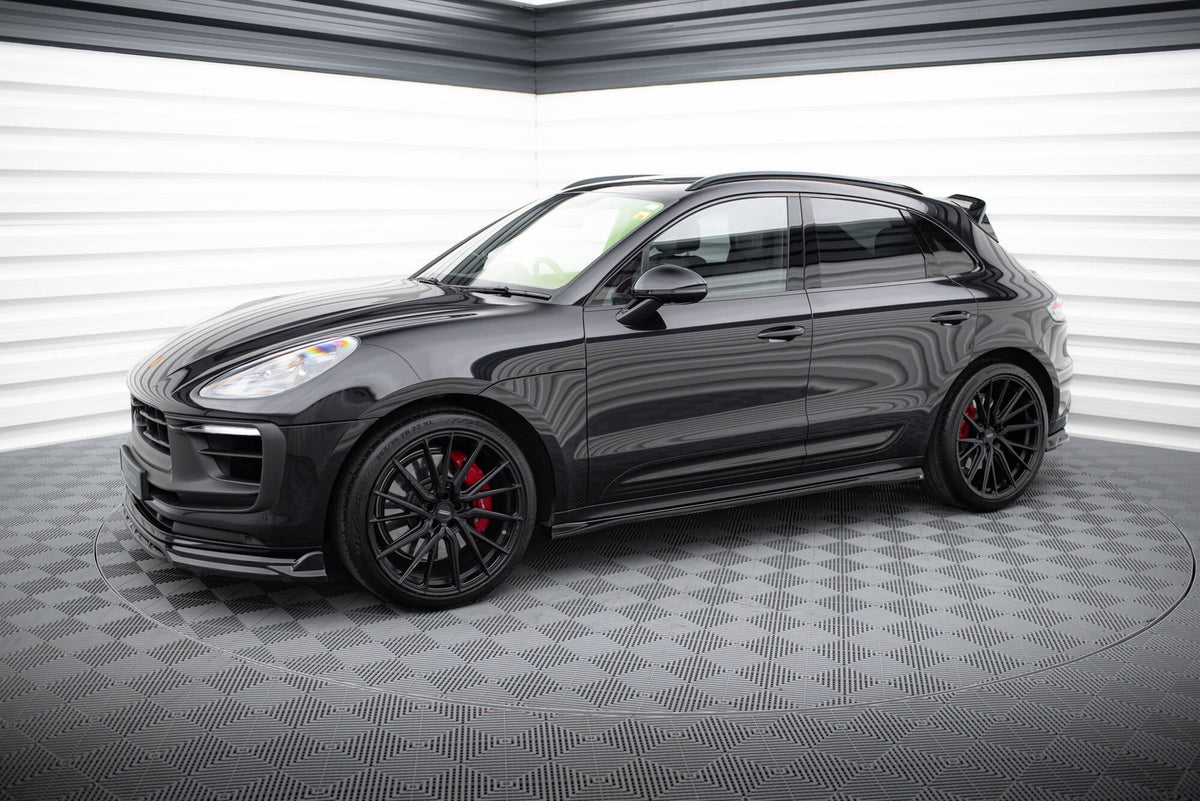 Maxton Design - Seitenschweller Ansatz für Porsche Macan T / GTS Mk1 Facelift 2 - Aerowerk.