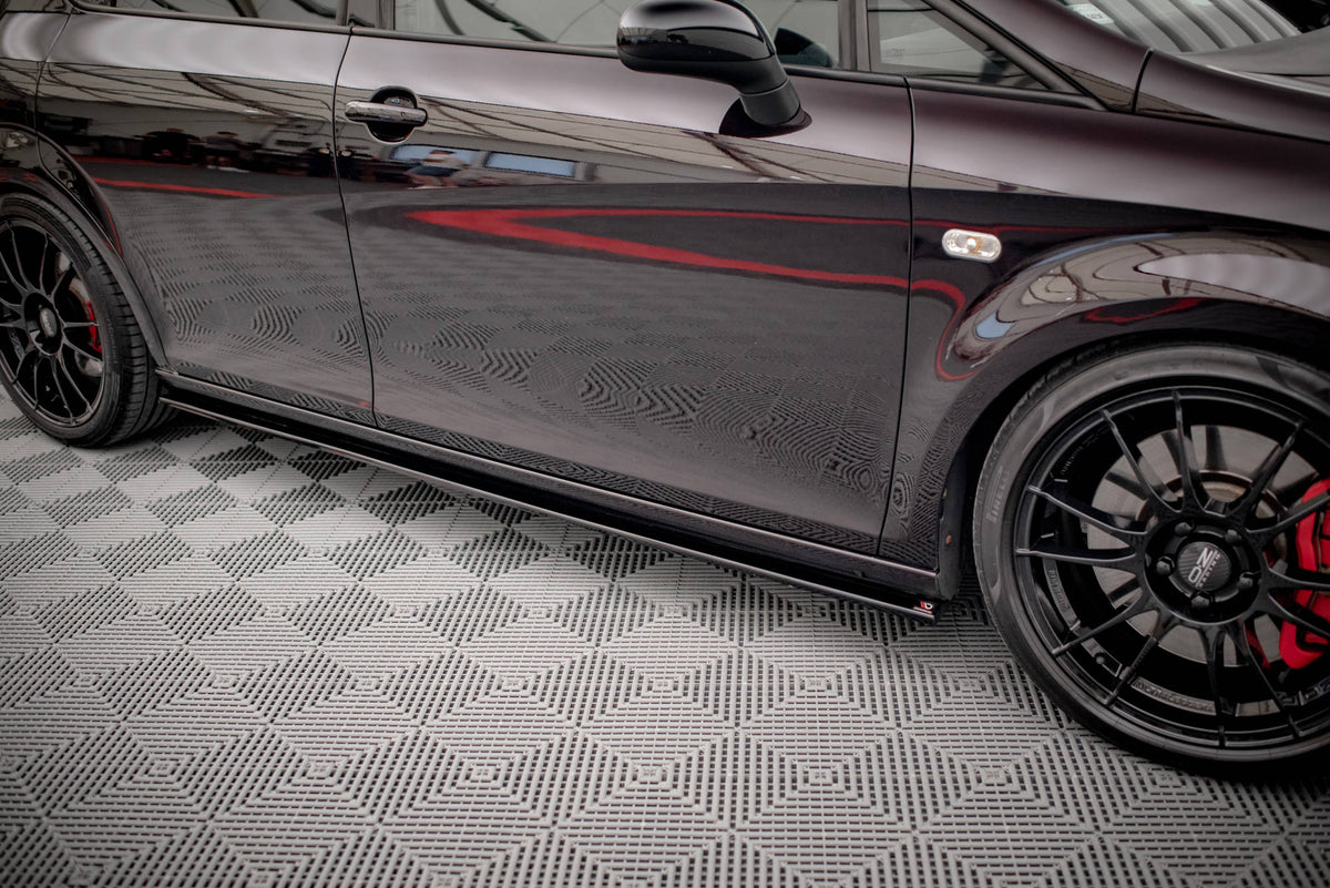 Maxton Design - Seitenschweller Ansatz für SEAT LEON MK2 CUPRA / FR - Aerowerk.