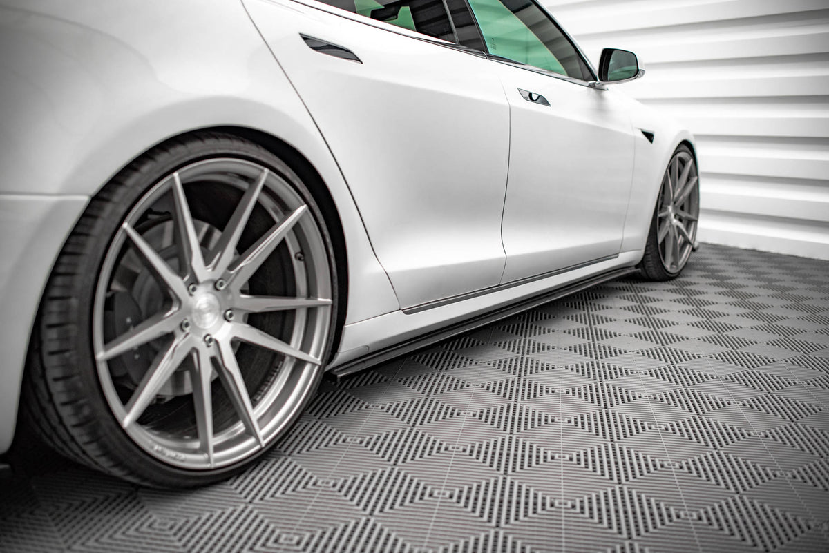Maxton Design - Seitenschweller Ansatz für Tesla Model S Facelift - Aerowerk.
