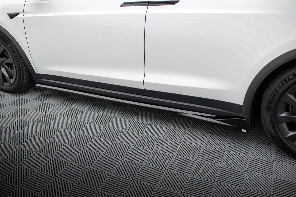Maxton Design - Seitenschweller Ansatz für Tesla Model X Mk1 Facelift - Aerowerk.