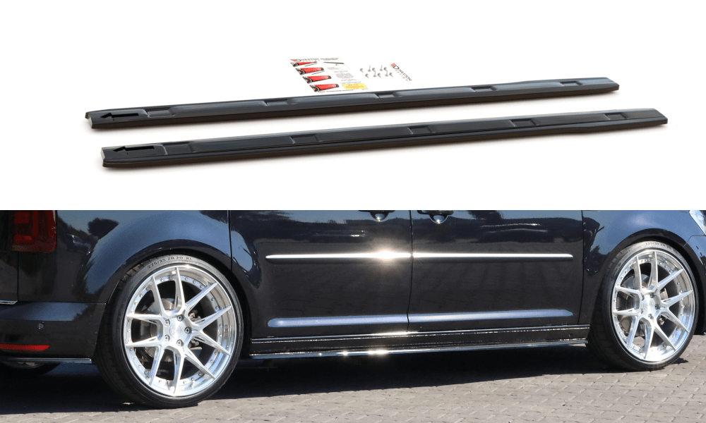 Maxton Design - Seitenschweller Ansatz für VW Caddy Mk. 4 - Aerowerk.