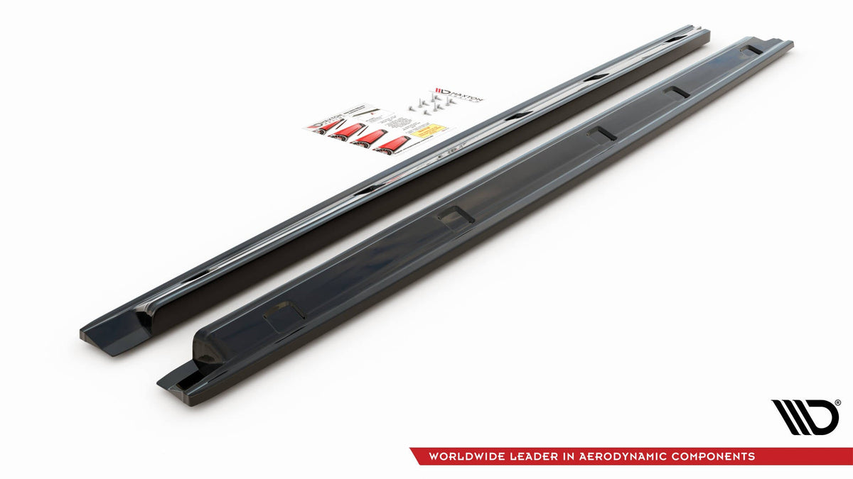 Maxton Design - Seitenschweller Ansatz für VW Caddy Mk5 / Ford Transit Connect Mk3 - Aerowerk.