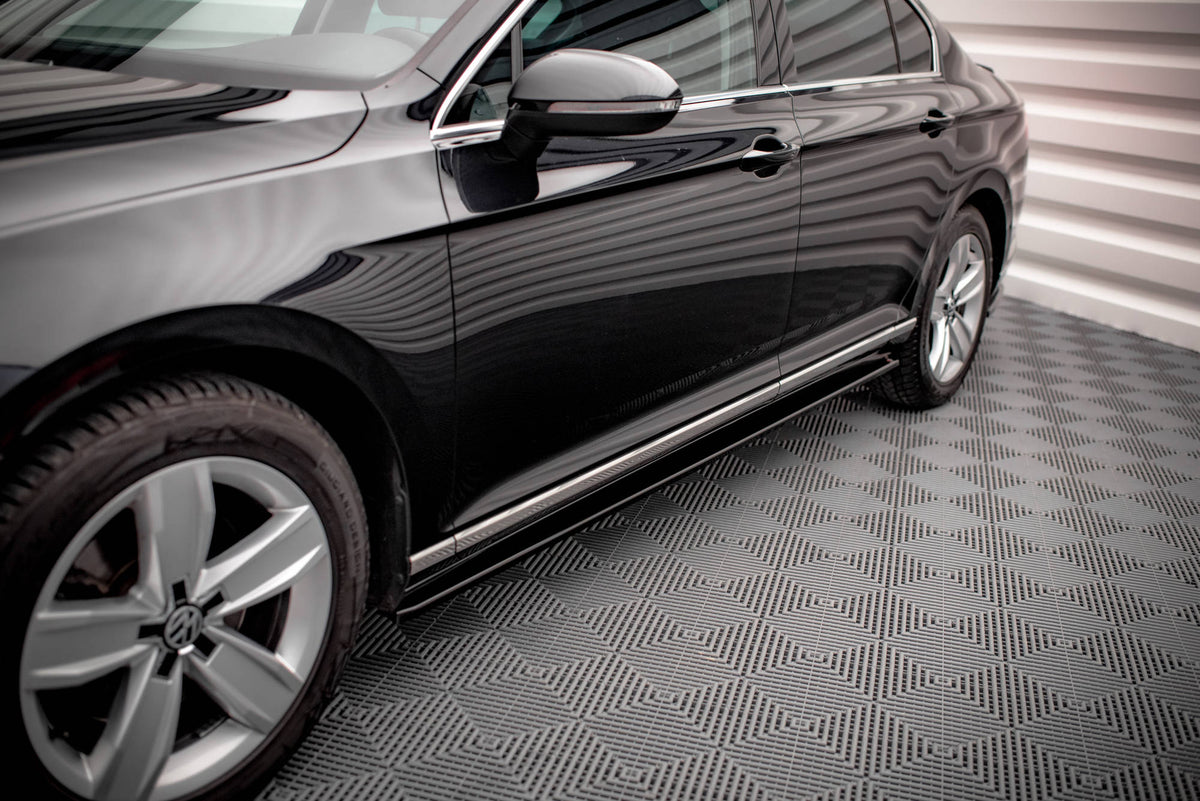 Maxton Design - Seitenschweller Ansatz für VW Passat B8 Facelift - Aerowerk.