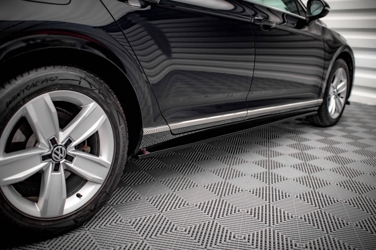Maxton Design - Seitenschweller Ansatz für VW Passat B8 Facelift - Aerowerk.